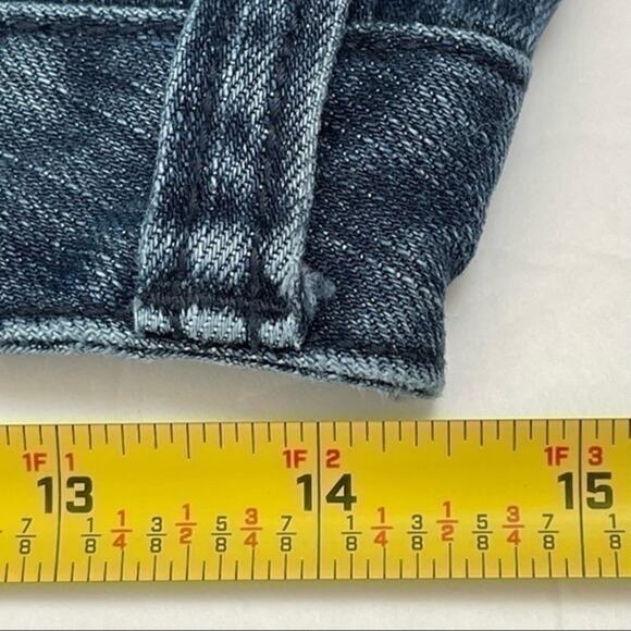 Calvin Klein Mid Rise Medium Wash Boho Festival Boot Cut Jeans Size 6 - Picture 9 of 11